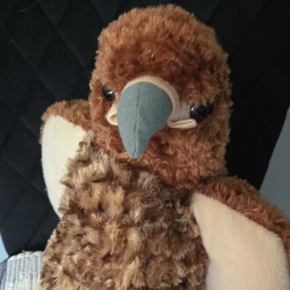 Wild Republic Plush Bald Eagle Stuffed Animal - Picture 4 of 7